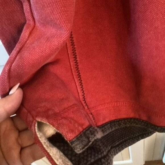 FatFace Airlie 1/4 Zip Pullover Sz XL Red Gray United Kingdom - Picture 4 of 8